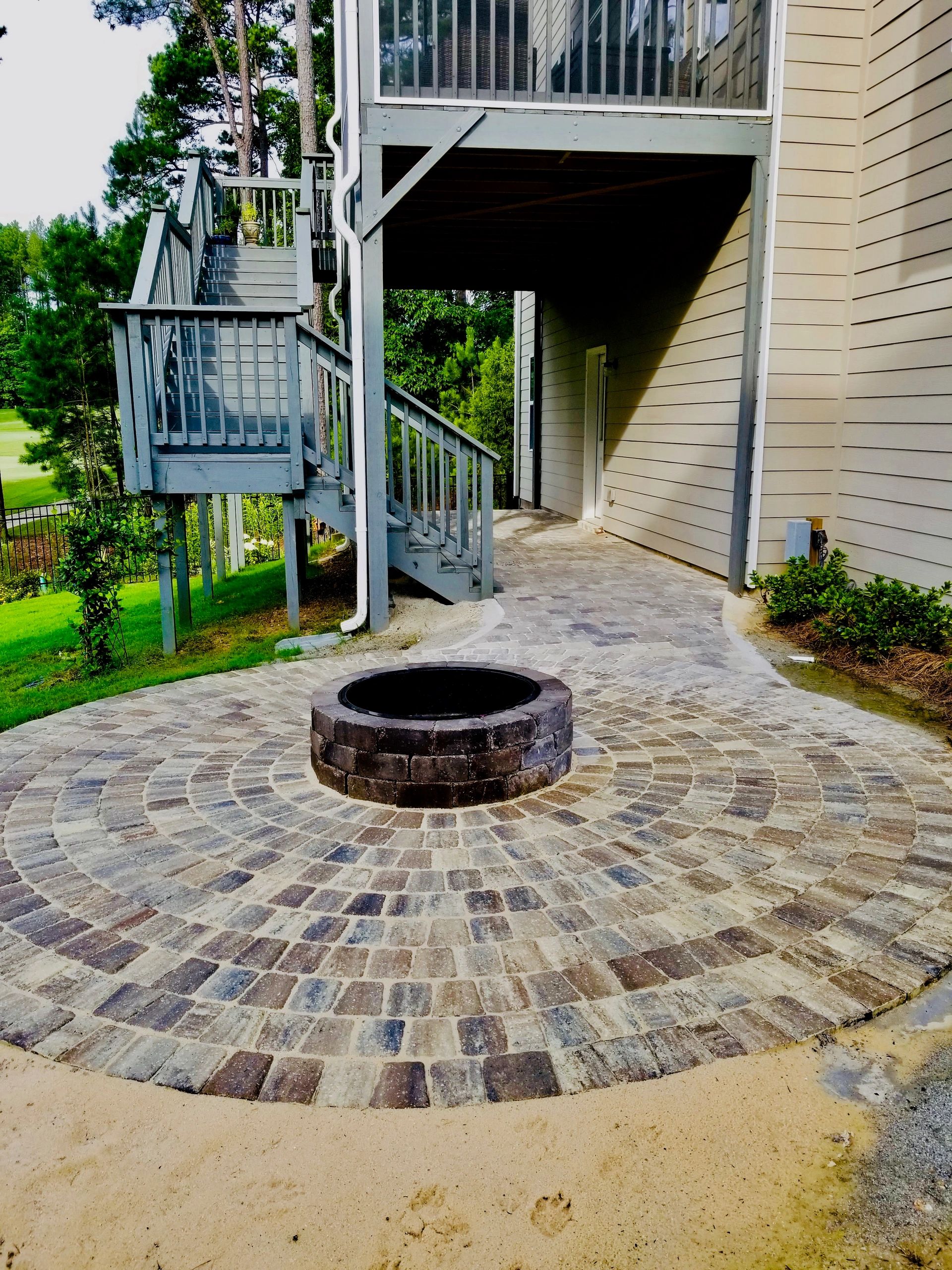 Beautiful backyard landscaping
